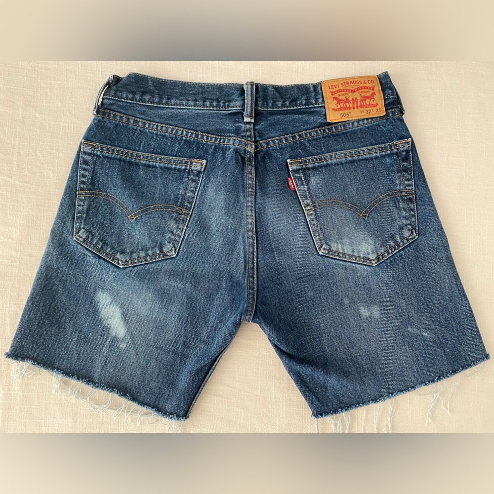 LEVI’S®  505 Urban Renewal Remade “Lightning Dye” Denim Short